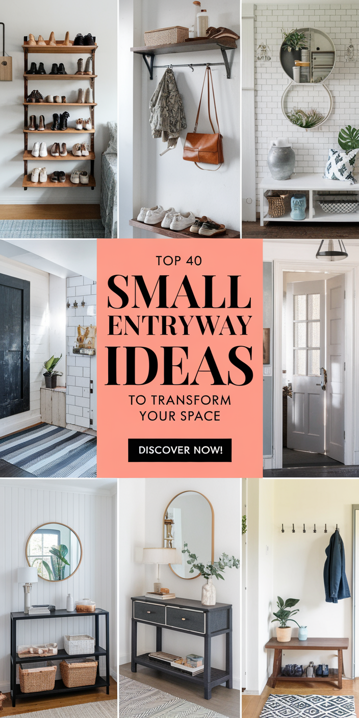 40 Small Entryway Ideas 2025 for Stylish, Functional Spaces with Smart ...