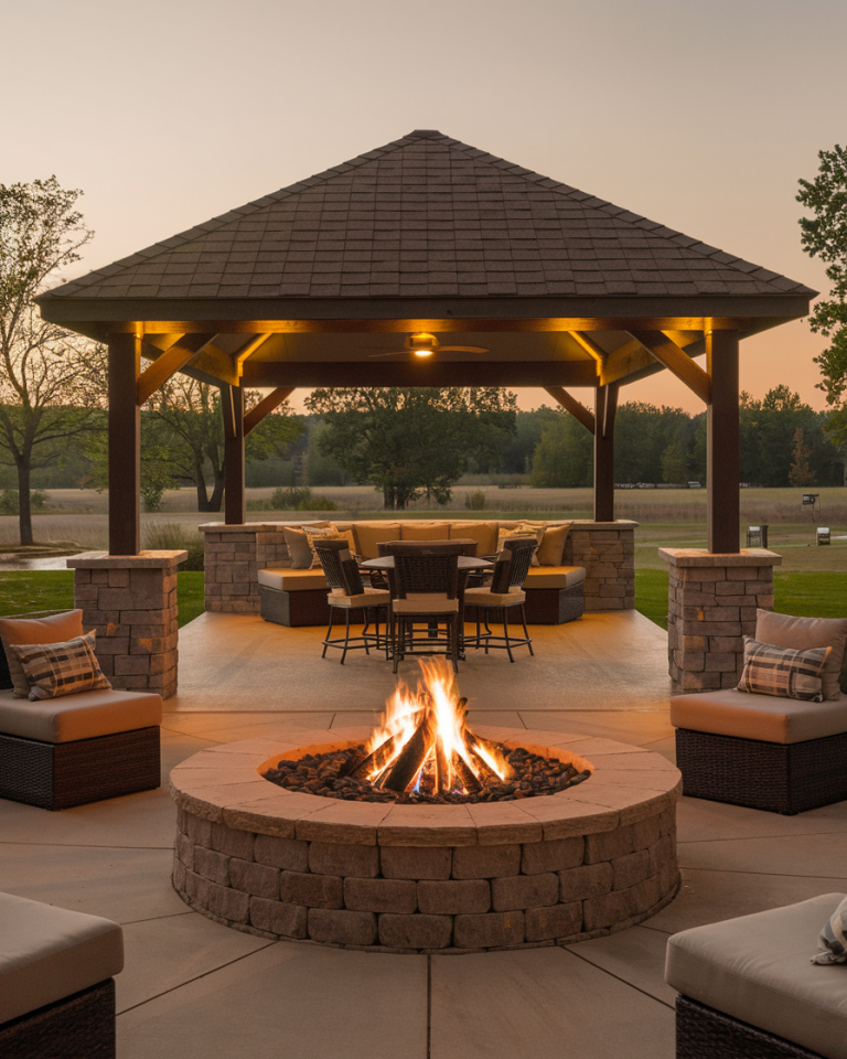 Outdoor Fire Pit Area 2025: 48 Innovative Ideas for Stylish, Cozy ...