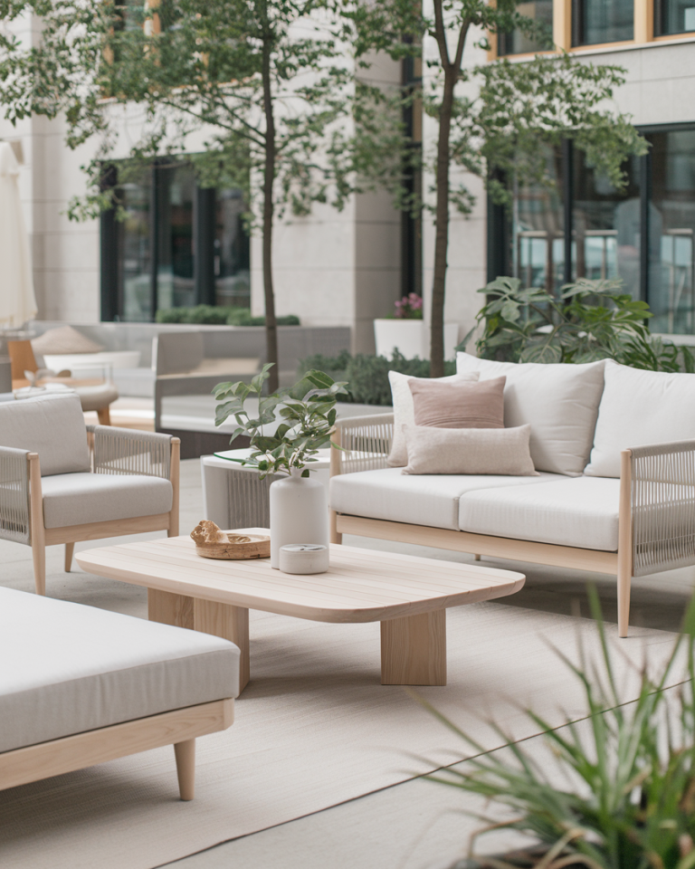 Thumbnail for Scandinavian Inspired Outdoor Decor For High Rise Luxury Apartments