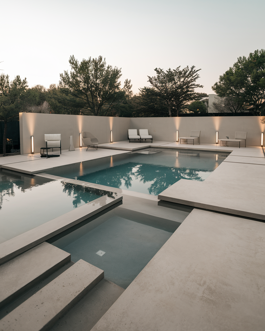 Minimalist Outdoor Decor Ideas For Poolside