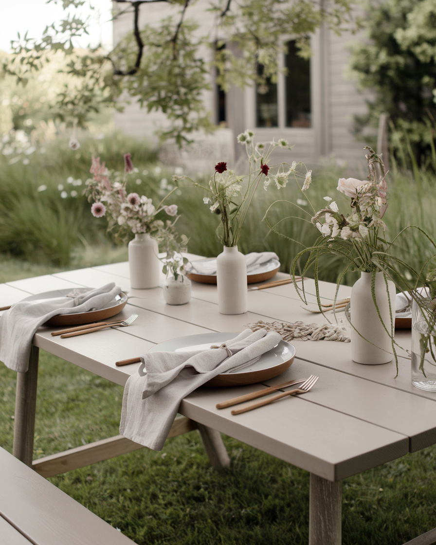 38 Stunning Outdoor Table Decor Ideas 2025 for Garden Parties, Patio ...