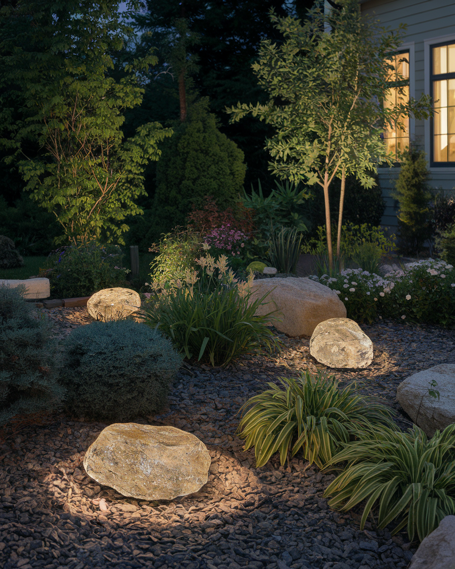 41 Outdoor Lighting Ideas 2025 for Front Yards, Backyards, Patio ...