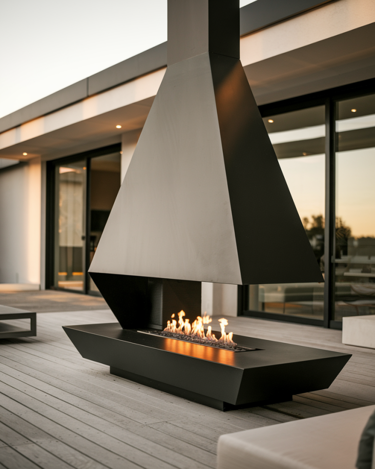 34 Outdoor Fireplace Ideas 2025 to Elevate Your Backyard with Rustic ...