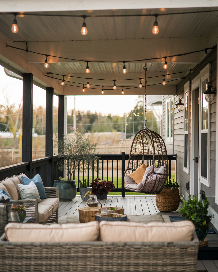 33 Porch Ideas 2025 for Front, Back, and Enclosed Spaces Including Cozy ...