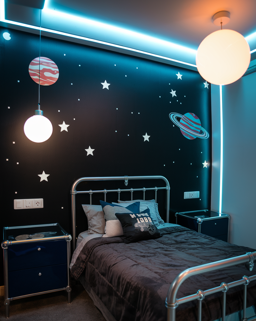 41 Stylish Black Accent Wall Bedroom Ideas 2025 – Bold, Modern, and ...