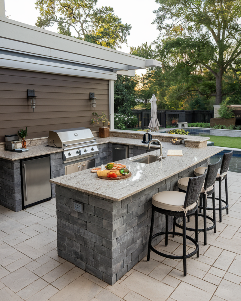40 Outdoor Patio Bar Ideas 2025 – Stylish Layouts, Must-Have Items, and ...