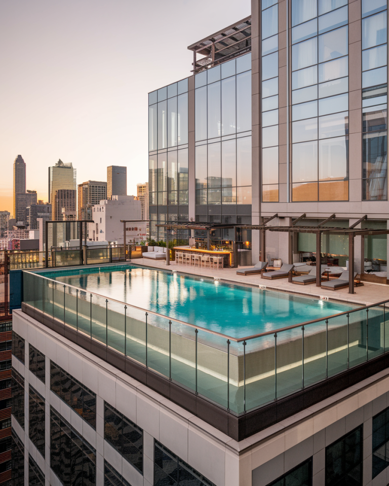 Image showcasing Outdoor Pool Designs 2025 - 37 Stunning Ideas for a Luxury, Minimalist ...