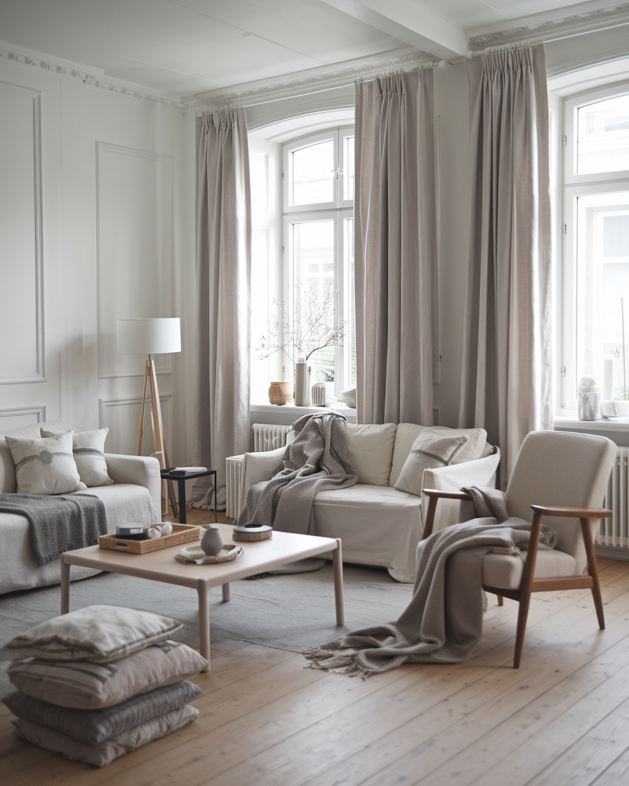 Curated visual reference: Visual Reference: White Living Room Decor 2025 36 Modern Ideas With Beige