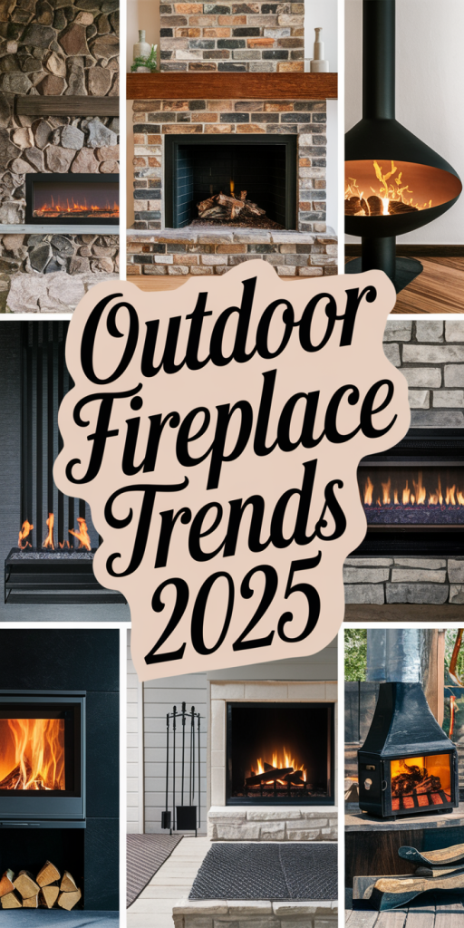 34 Outdoor Fireplace Ideas 2025 to Elevate Your Backyard with Rustic ...