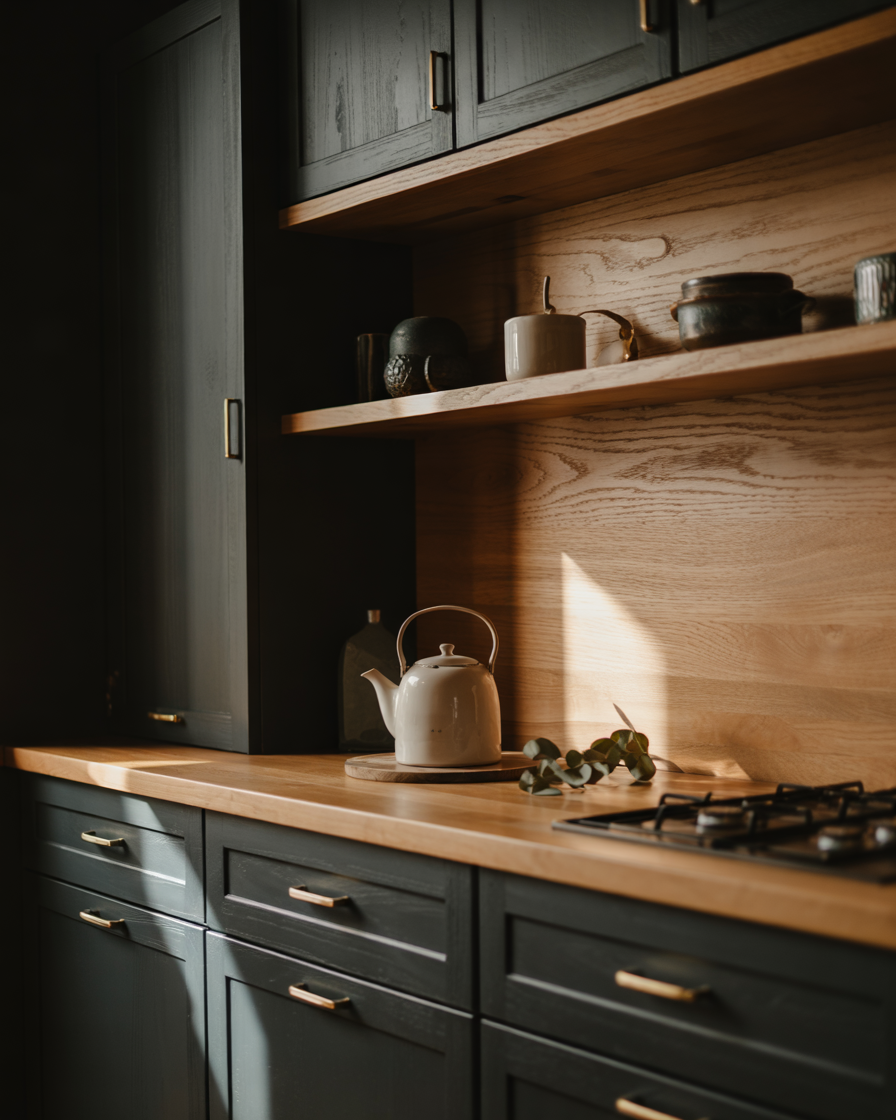Explore 40 Dark Moody Kitchen Ideas 2025 with Stylish Decor, Cabinet ...