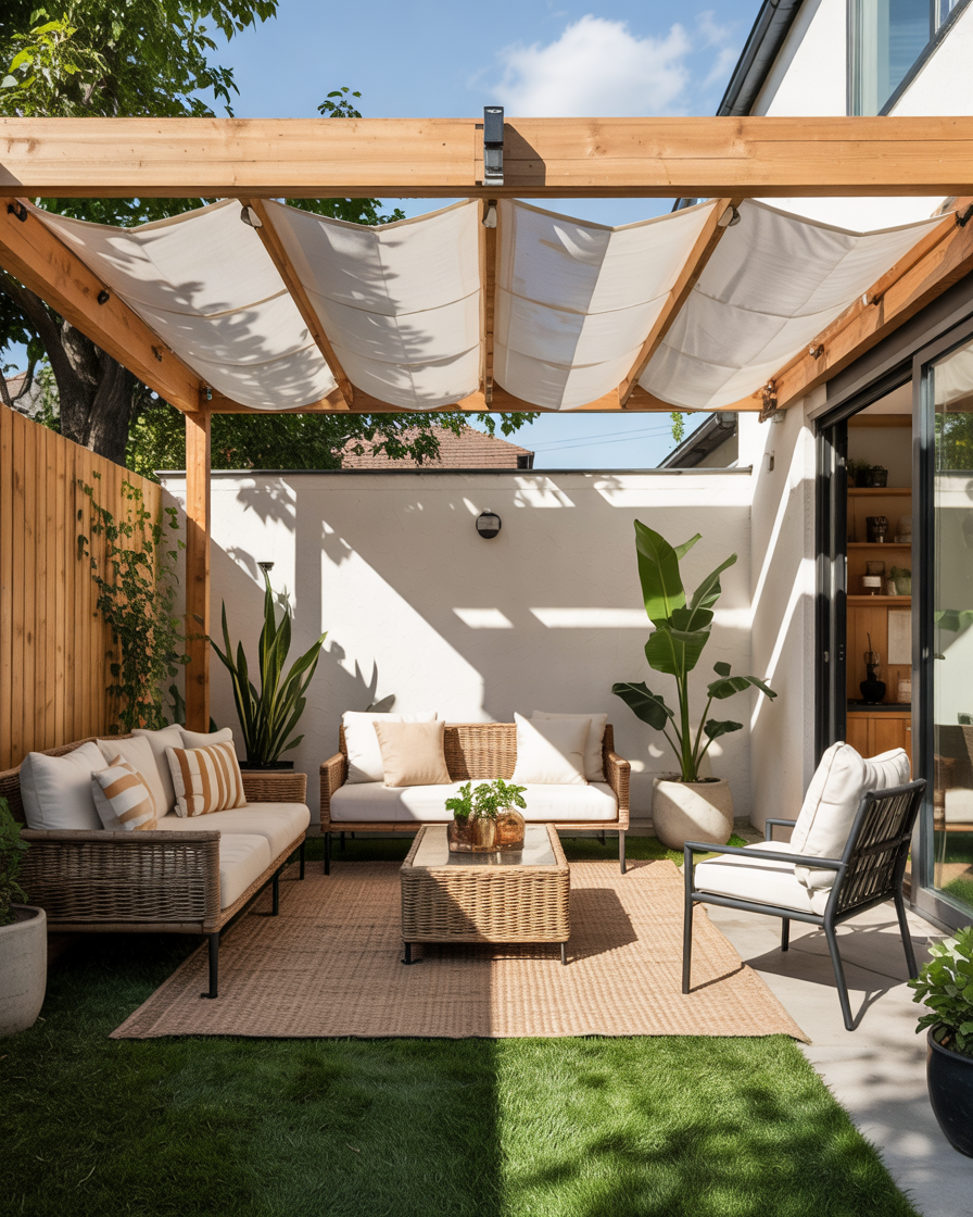 Patio Shade Ideas 2025 for Backyard and Rooftop Living with DIY and ...