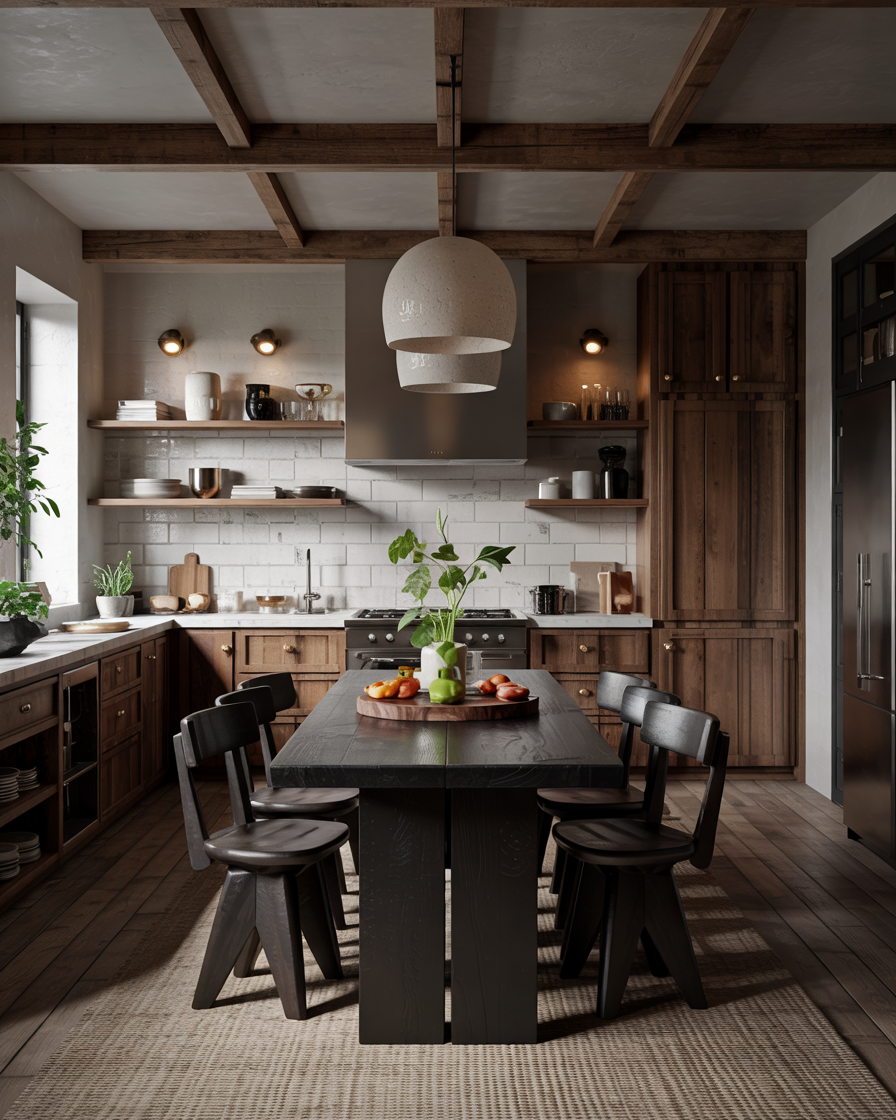 Explore 40 Dark Moody Kitchen Ideas 2025 with Stylish Decor, Cabinet ...