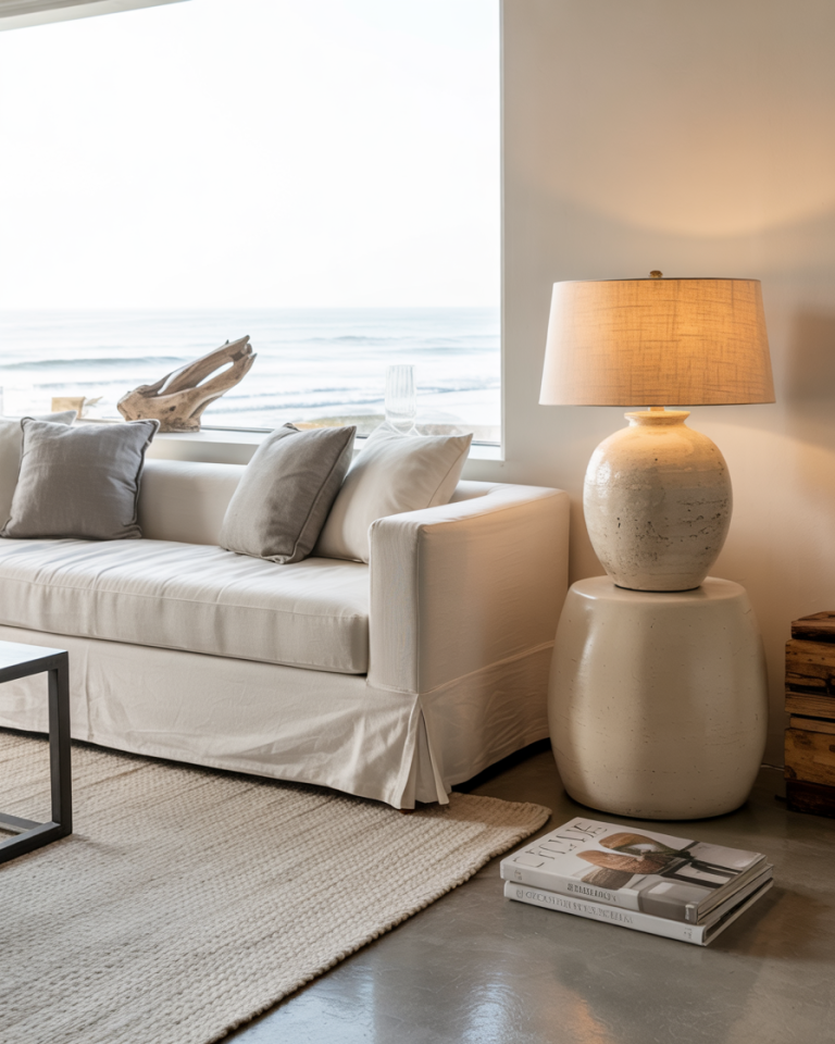 38 Coastal Living Room Ideas with Rugs Furniture and Paint Colors for a ...
