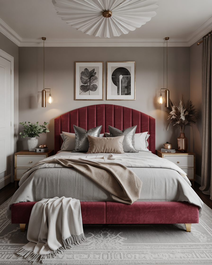 36 Red Bedroom 2025 ideas with cozy decor, bold colors, aesthetic walls ...