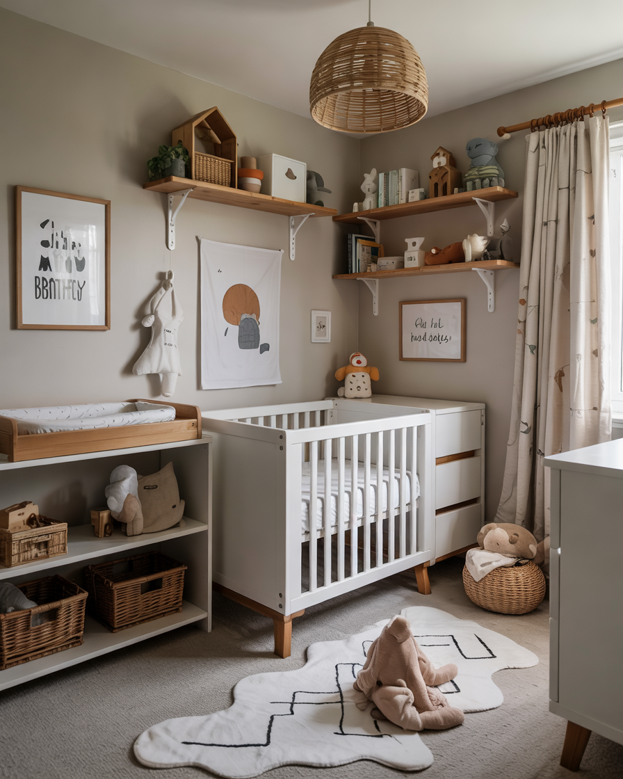 Baby Nursery Ideas 2025 with Modern, Boho, Neutral, Rustic and Gender ...