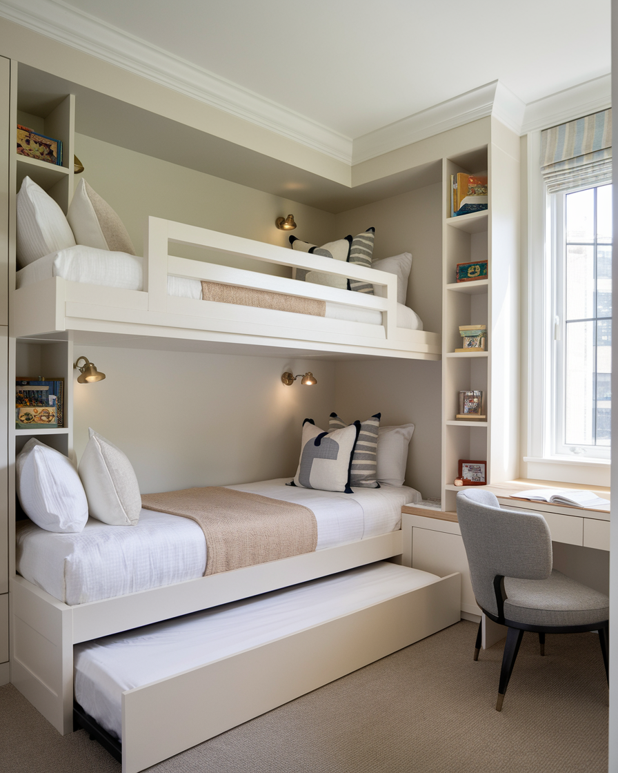 30 Kids Shared Bedroom Ideas 2025 for Small Spaces, Twins, Unisex Rooms ...