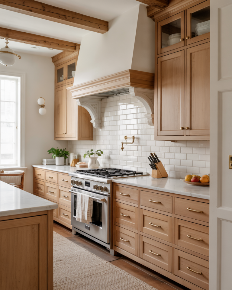 Stylish and Functional White Oak Kitchen Cabinets 2025 with Modern and ...