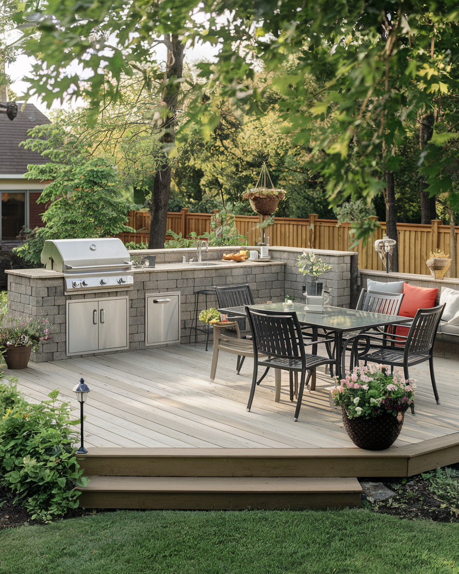 30 Backyard Deck Ideas 2025 for DIY Builds, Pools, Hot Tubs, Stairs ...