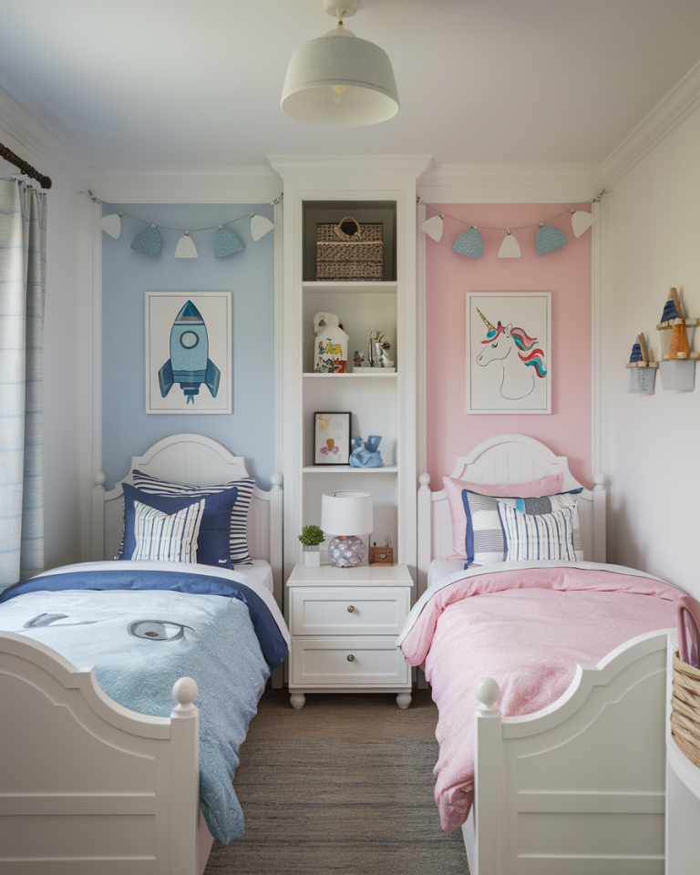 30 Kids Shared Bedroom Ideas 2025 for Small Spaces, Twins, Unisex Rooms ...