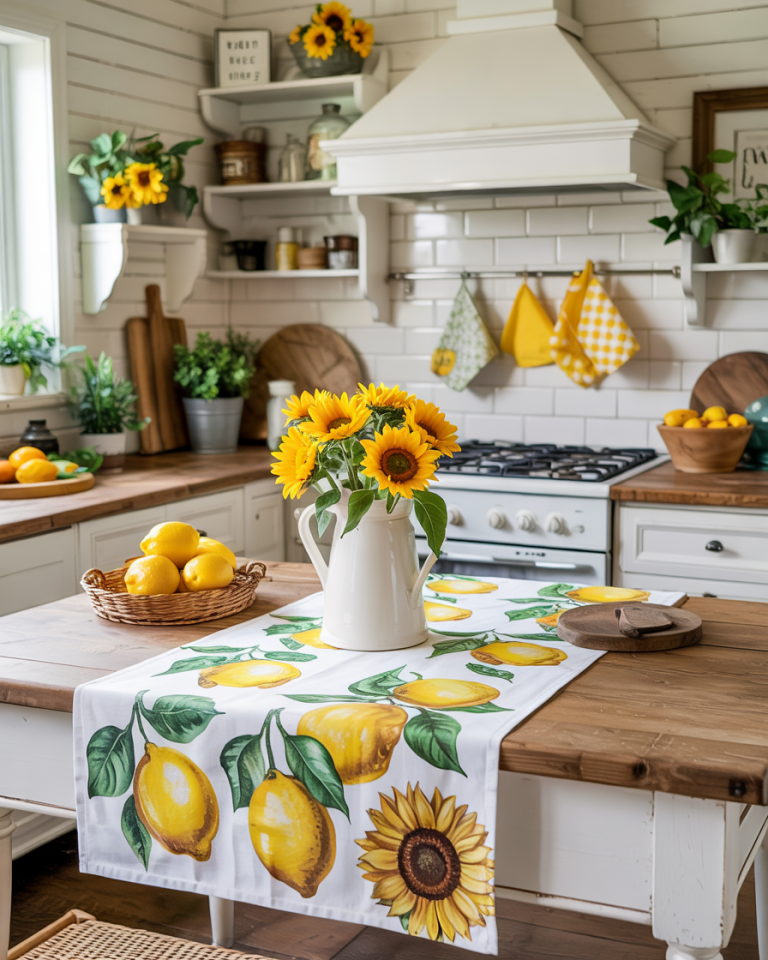 Lemon Kitchen Decor 2025: 38 Fresh Ideas for Farmhouse, Modern, Vintage ...