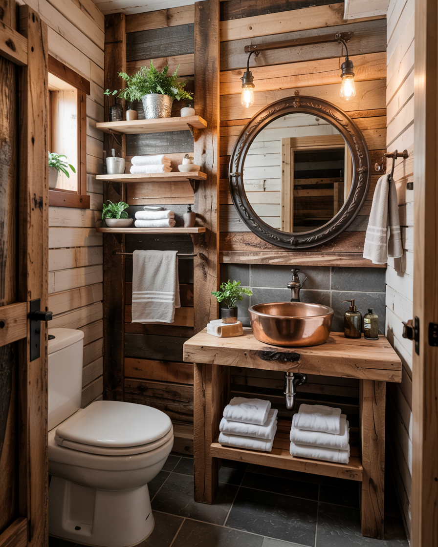 Small Bathroom Ideas 2025 with Smart Storage Modern Touches and Bold ...