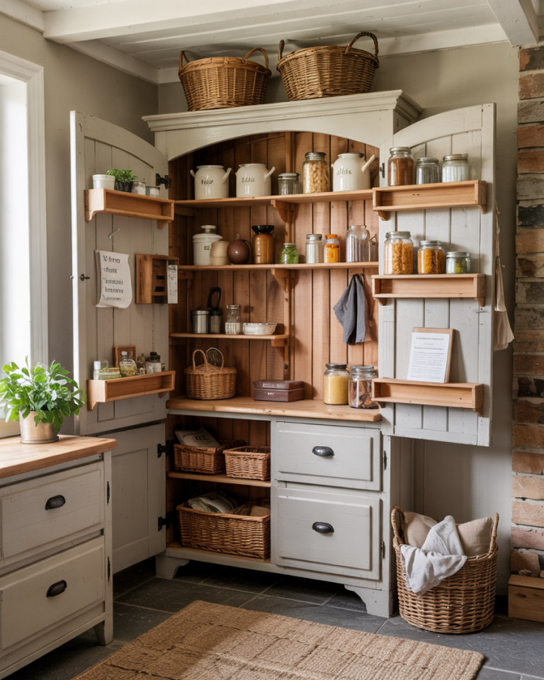 Stylish Pantry Cabinet Ideas 2025 for Small Spaces, DIY Kitchens, and ...