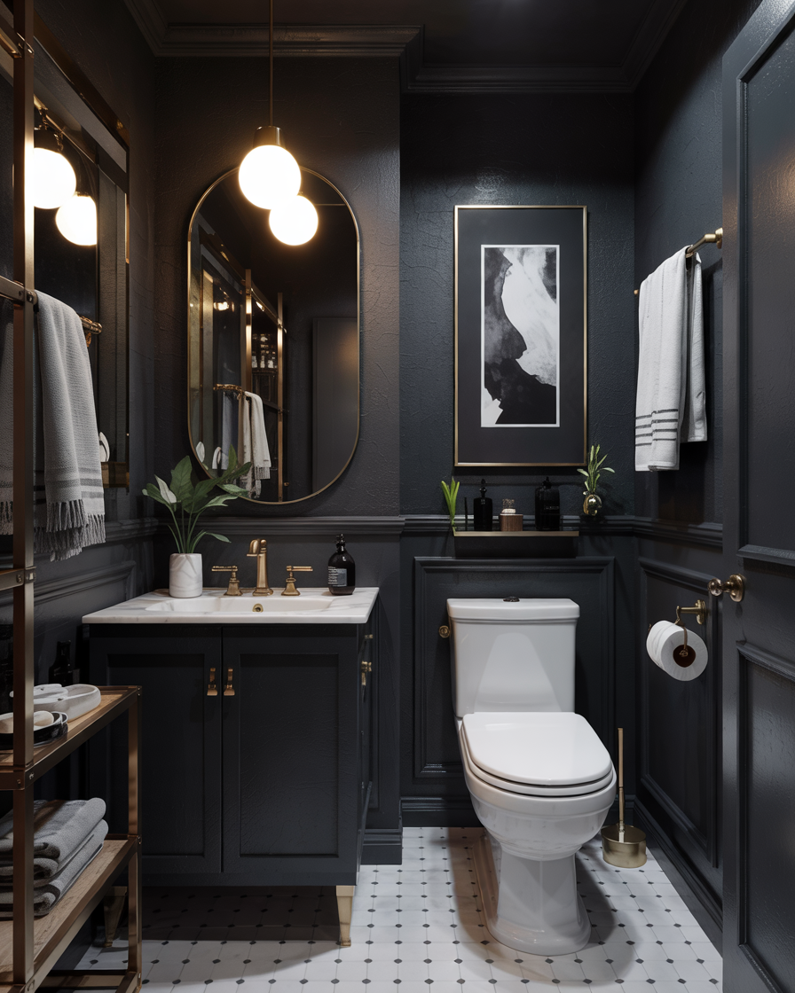 Small Bathroom Ideas 2025 with Smart Storage Modern Touches and Bold ...