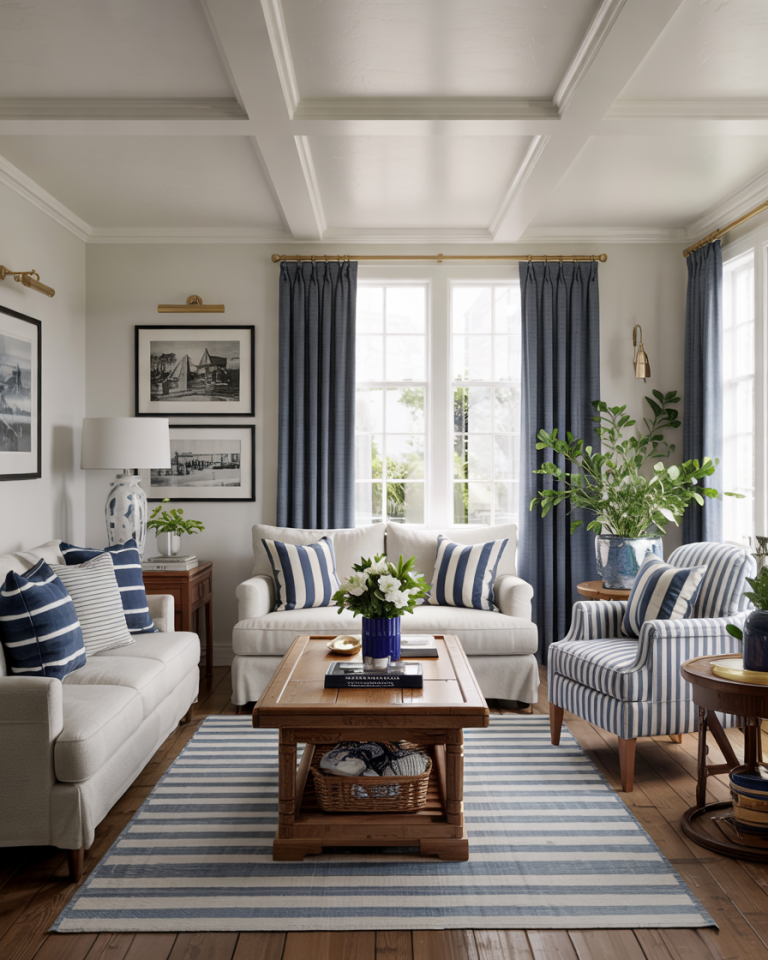 38 Coastal Living Room Ideas with Rugs Furniture and Paint Colors for a ...