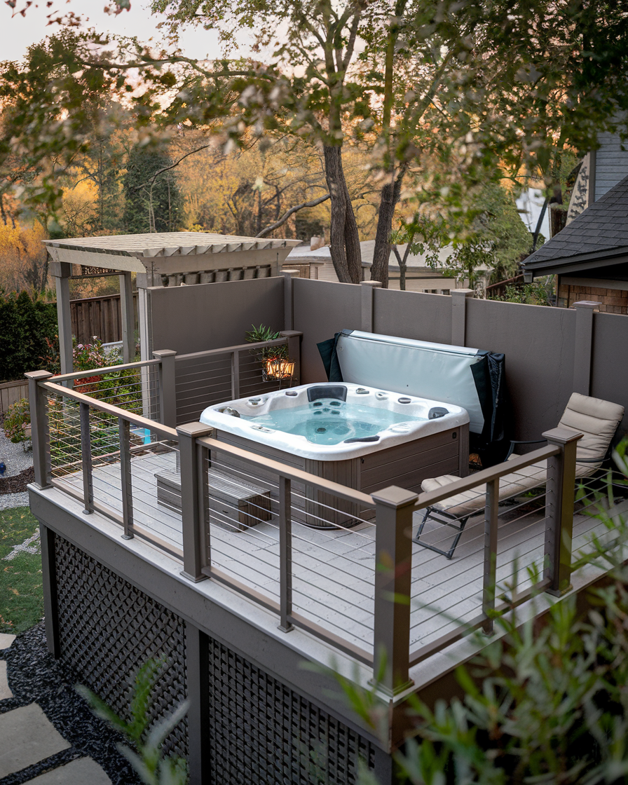 30 Backyard Deck Ideas 2025 for DIY Builds, Pools, Hot Tubs, Stairs ...