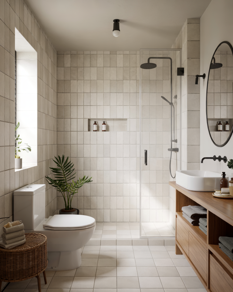 Small Bathroom Ideas 2025 with Smart Storage Modern Touches and Bold ...