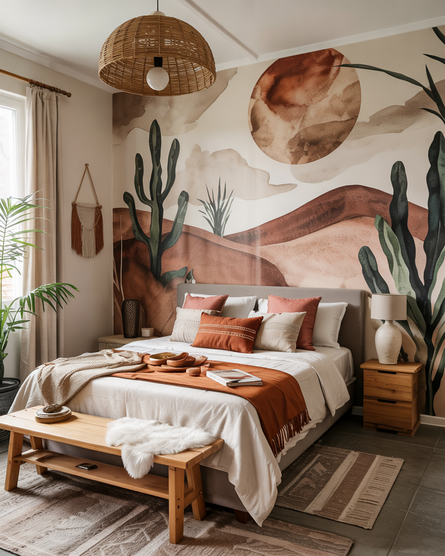 Photo inspiration: Visual Reference: 39 Wallpaper For Bedroom 2025 Ideas To Transform Walls With