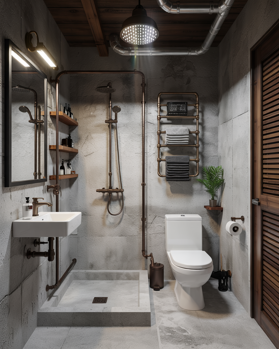 Small Bathroom Ideas 2025 with Smart Storage Modern Touches and Bold ...