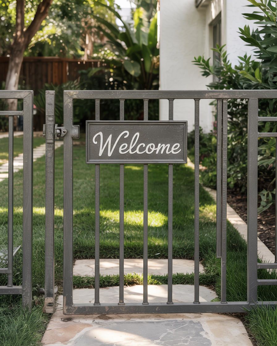 Fence Design Ideas 2025 for Backyard and Front Yard with Creative ... - Minimalist Fence Decorating Ideas