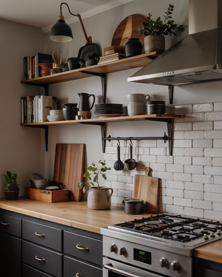 Explore 40 Dark Moody Kitchen Ideas 2025 with Stylish Decor, Cabinet ...
