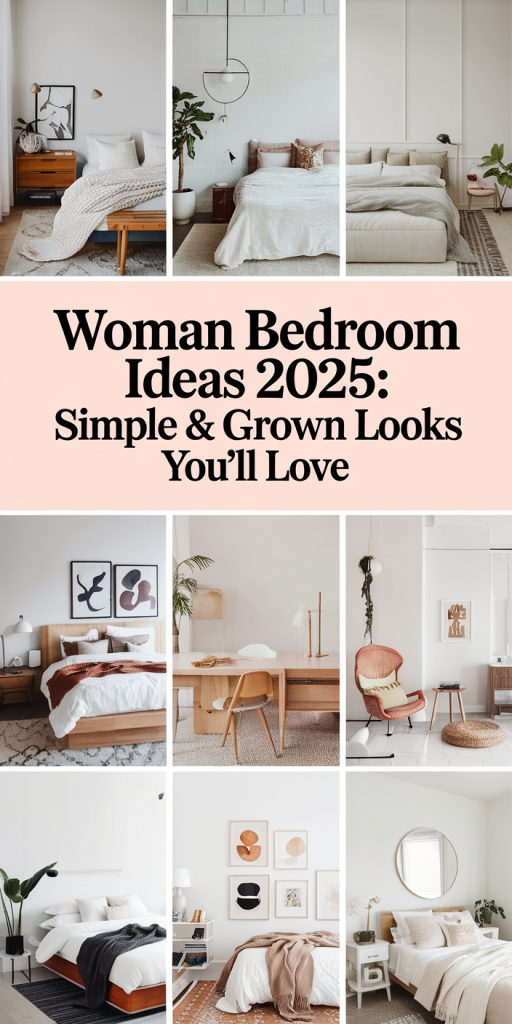 38 Woman Bedroom Ideas 2025 for Cozy, Classy, Luxury, Modern, and Grown ...