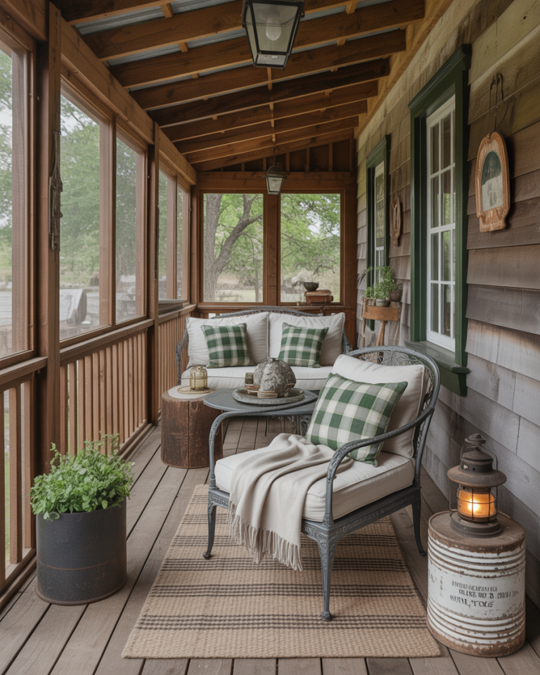 Screened In Porch Decorating Ideas 2025 for Cozy, Rustic, Boho, and ...