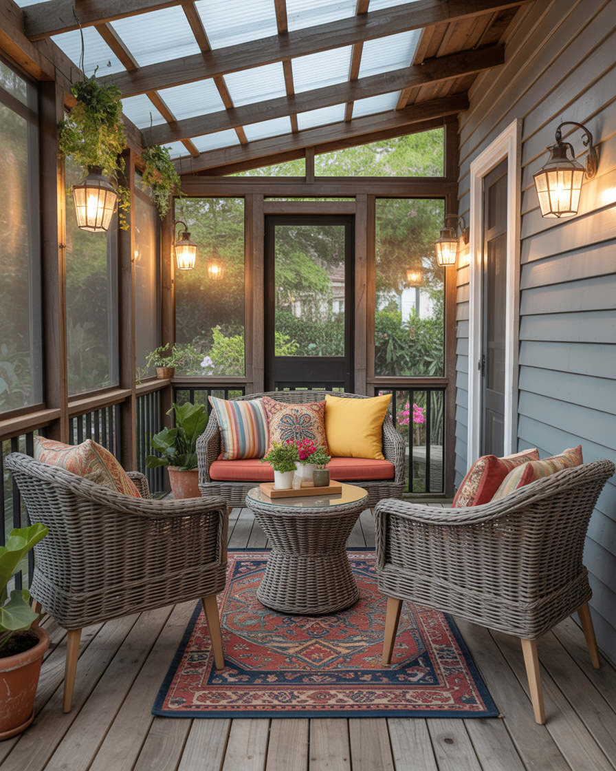 Screened In Porch Decorating Ideas 2025 for Cozy, Rustic, Boho, and ...