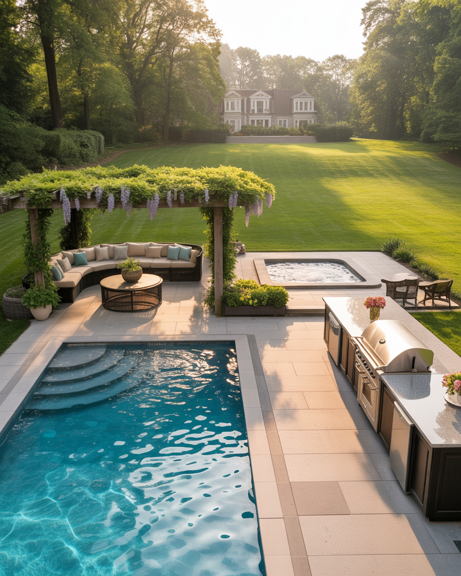 35 Family Backyard Layout Ideas 2025 for Kid Friendly, Rustic, Zen, and ...