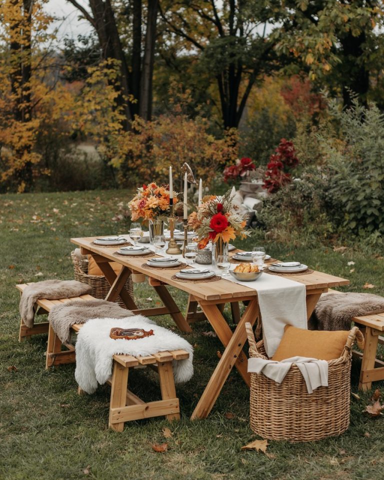 41 fall table decor ideas 2025 for cozy, rustic, modern, wedding and ...