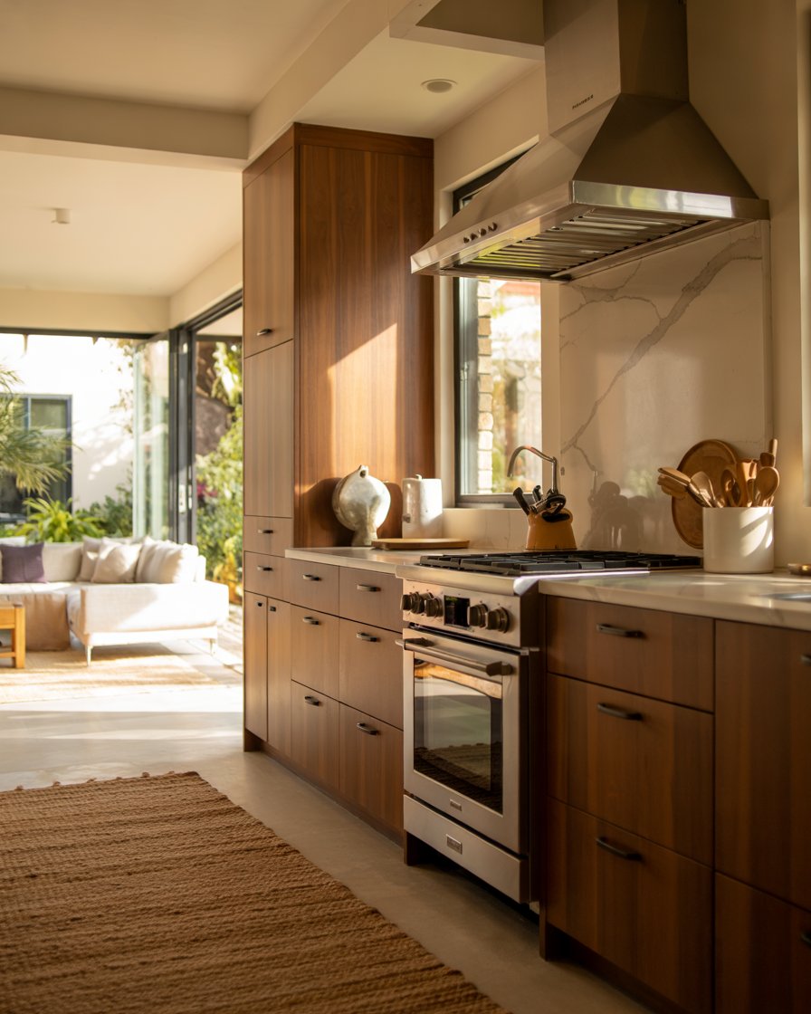 35 Wood Kitchen Ideas 2025 with Rustic Black, Modern Dark, and Sage ...
