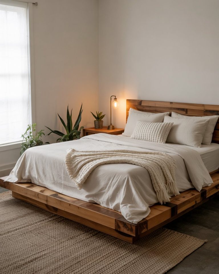 36 Rustic Bedroom Decor Ideas 2025 with Cozy DIY Touches and Farmhouse ... - Affordable Rustic Minimalist Home Decor