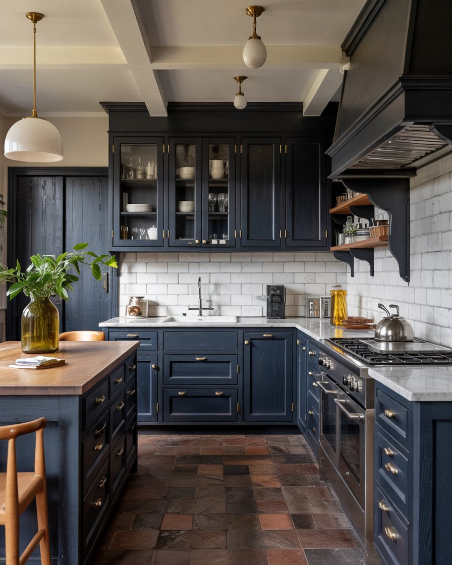 35 Wood Kitchen Ideas 2025 with Rustic Black, Modern Dark, and Sage ...