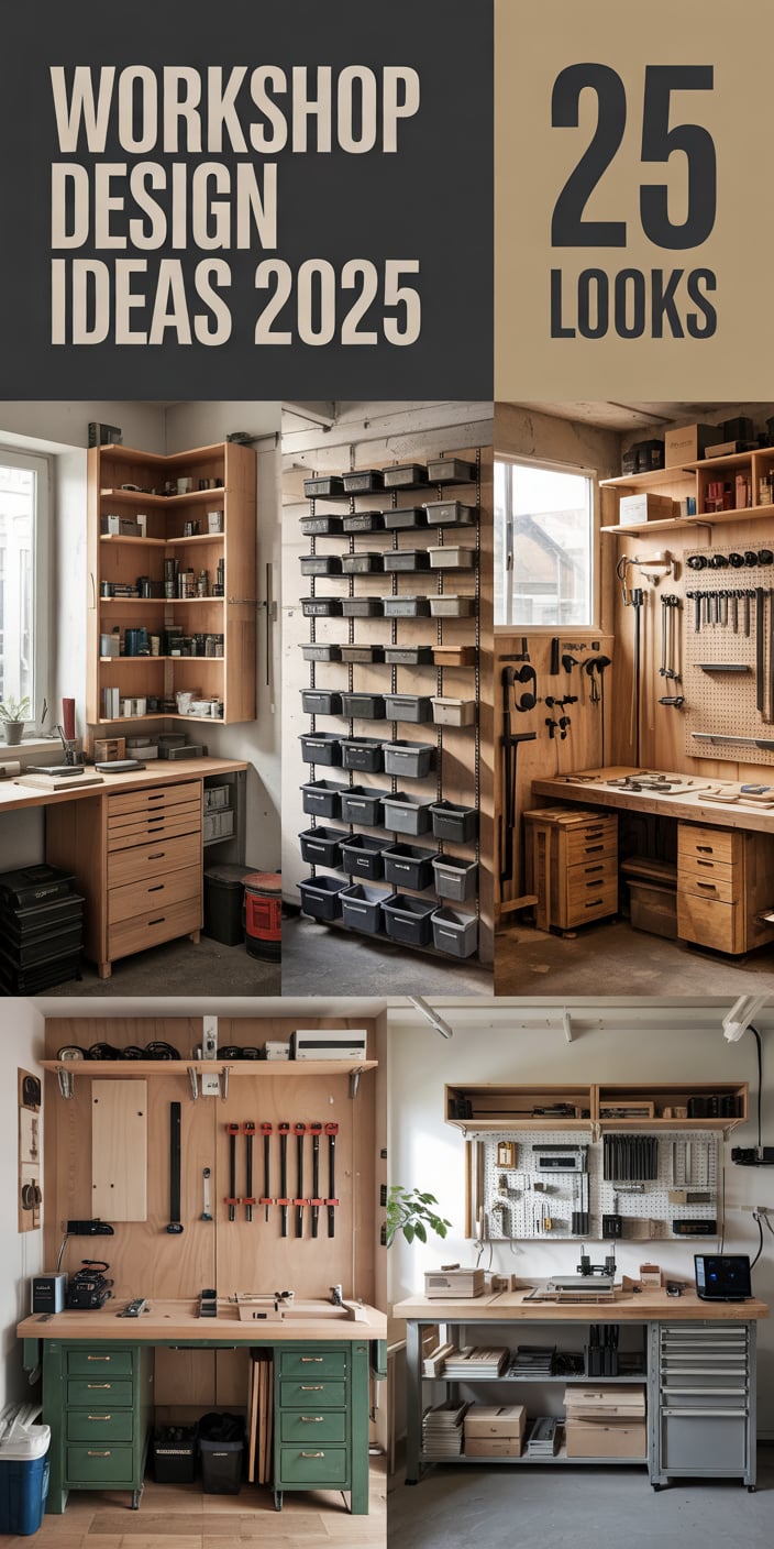 25 Workshop Design Ideas 2025 for Art, Metal, Garage, Wood, Fashion ...