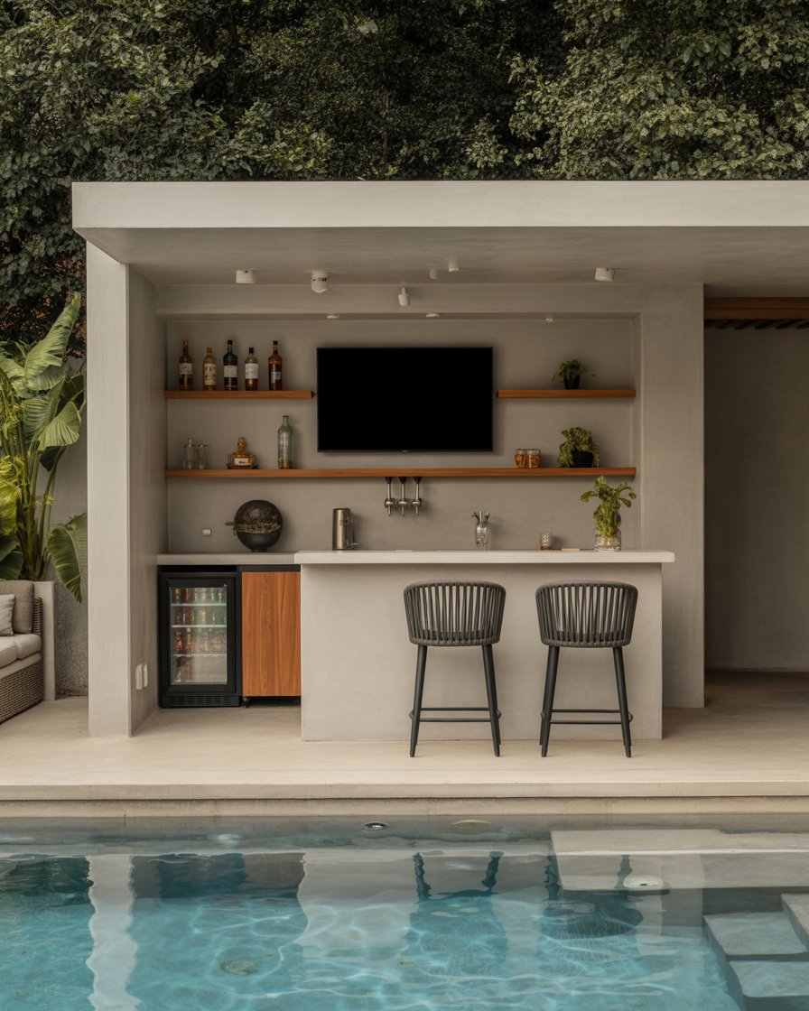 32 Backyard Bar Ideas 2025 for Budget Parties DIY Outdoor Sheds Tiny ...