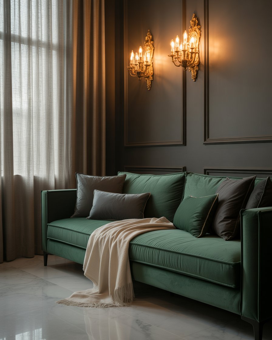 38 Living Room Color Schemes 2025 with Earthy Neutrals Blue Greens and ...
