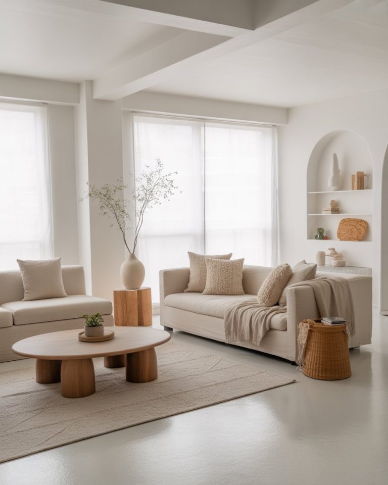 40 Minimalist Living Room Ideas 2026 Modern Cozy Boho Neutral ...
