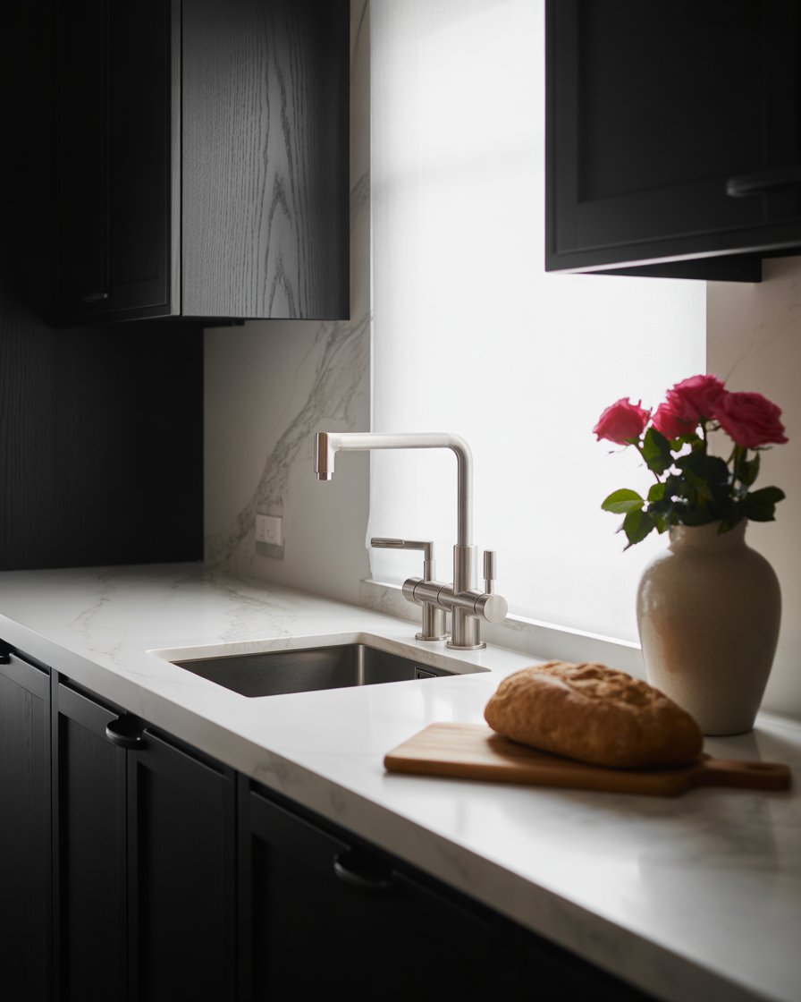 Black Kitchen Design Ideas: 36 Stylish Inspirations with Cabinets ...