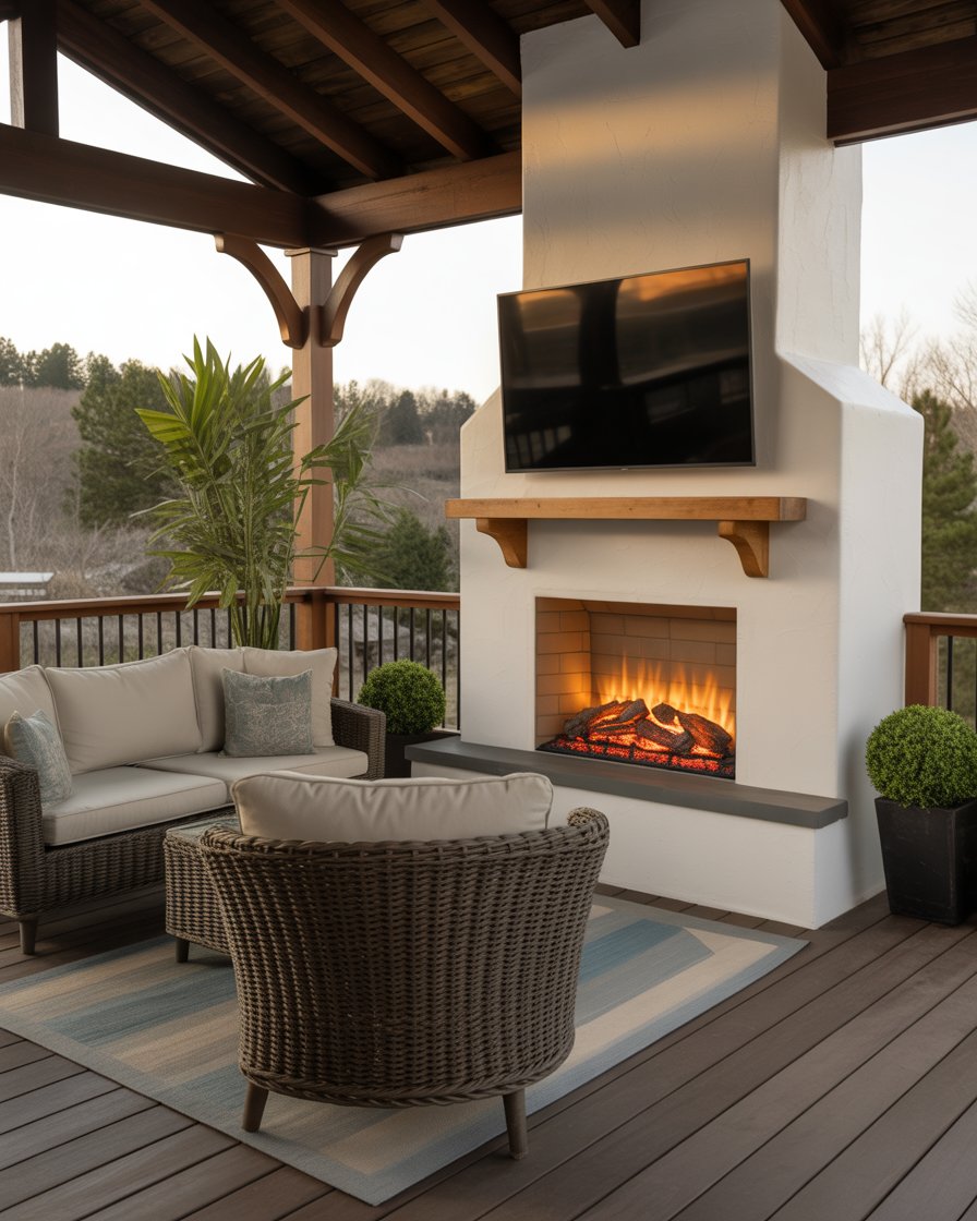 Outdoor Fireplace Ideas for Backyards 39 Cozy Rustic Stone Gas and ...