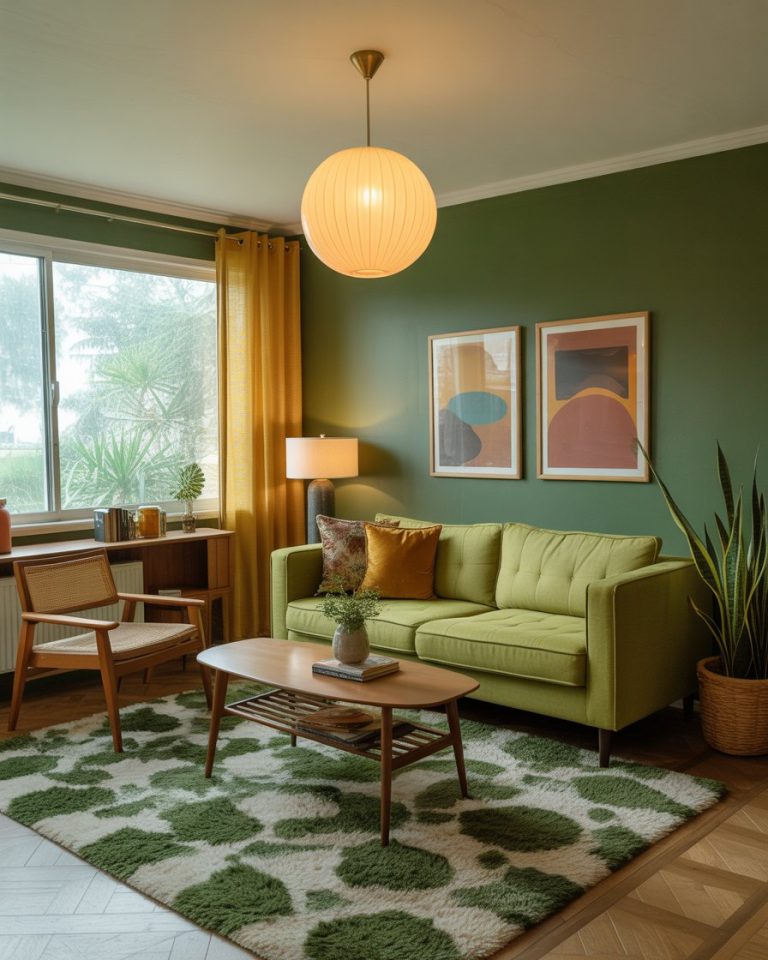 Mid Century Modern Living Room Ideas 41 Stylish Retro Vintage Designs ...