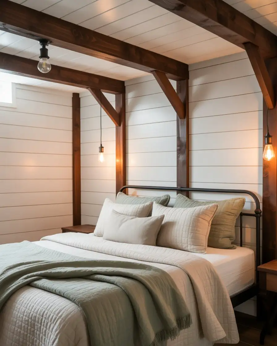 Add Exposed Beam Ceilings for Rustic Character 2